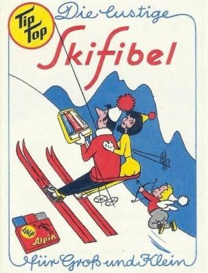 Die Skifibel erklärt die Verwendung des Wachses im Comicstil