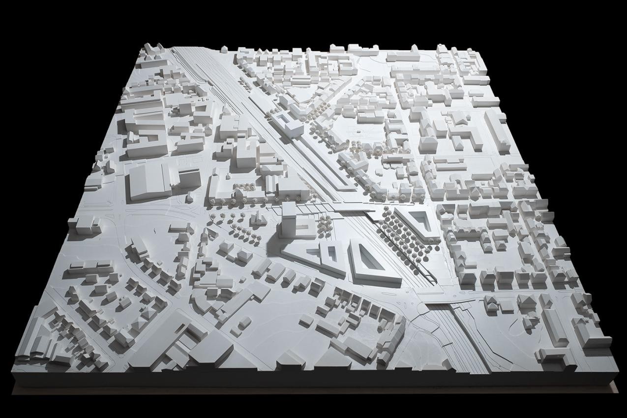 Bahnhofsmodell Bahnhofsmodell