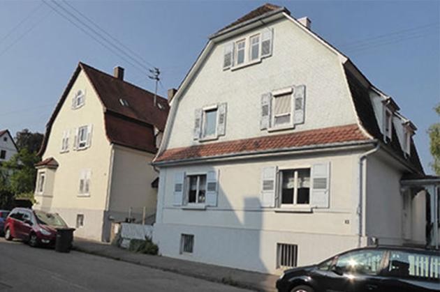 erhaltenswertes Gebäude in der Badstraße