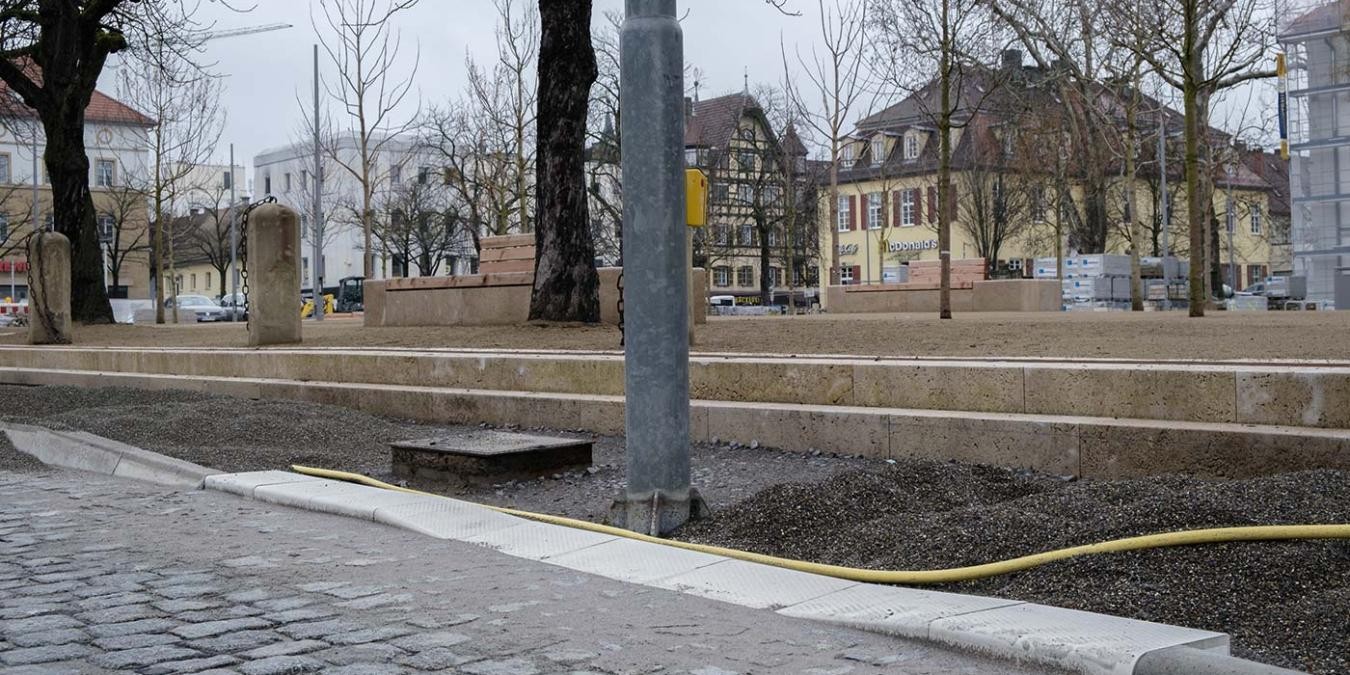 Arsenalplatz - Belagsarbeiten