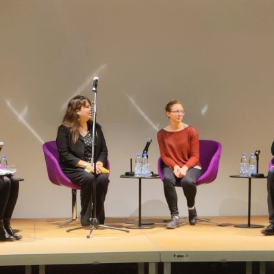 Deutsche und französische Literatur im Gespräch (VHS) © T&E 7_CDG_Lesung_VHS