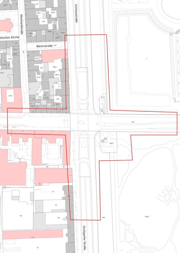 Stadtplanausschnitt mit Fluggebiet zum Drohnenflug Sternkreuzung ab dem 22.01.2026 Stadtplanausschnitt mit Fluggebiet zum Drohnenflug Sternkreuzung ab dem 22.01.2026