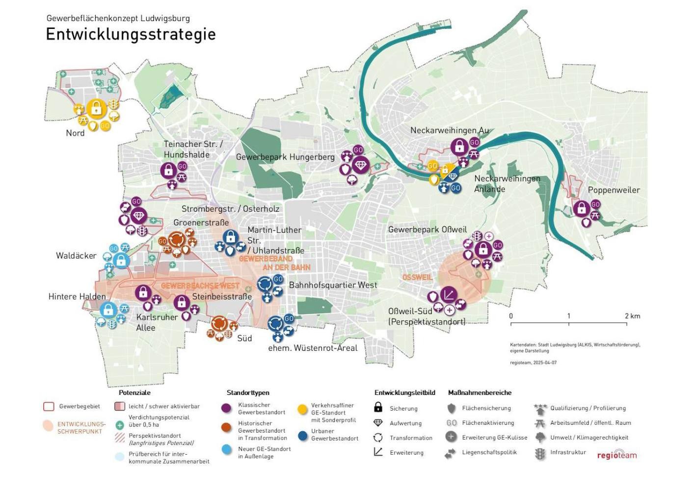 Entwicklungsstrategie Gewerbeflächenkonzeption