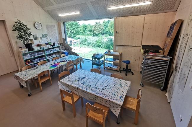 Atelier im Kinder- und Familienzentrum Poppenweiler