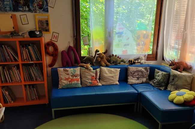 Leseecke Kita Burghaldenstrasse Ludwigsburg Poppenweiler