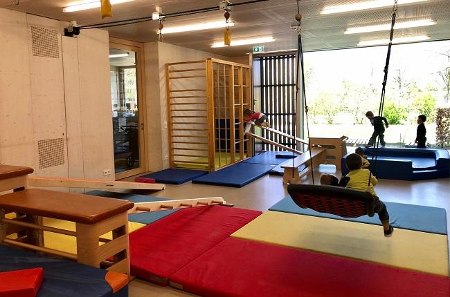 Turnraum im Kinder- und Familienzentrum Poppenweiler