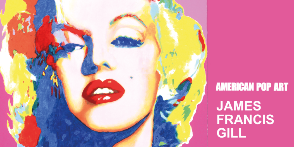 AMERICAN POP ART WERKE VON JAMES FRANCIS GILL