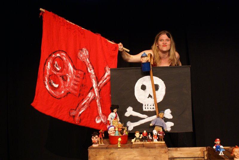 Käpt´ n Knitterbart - Figurentheater von Birte Hebold