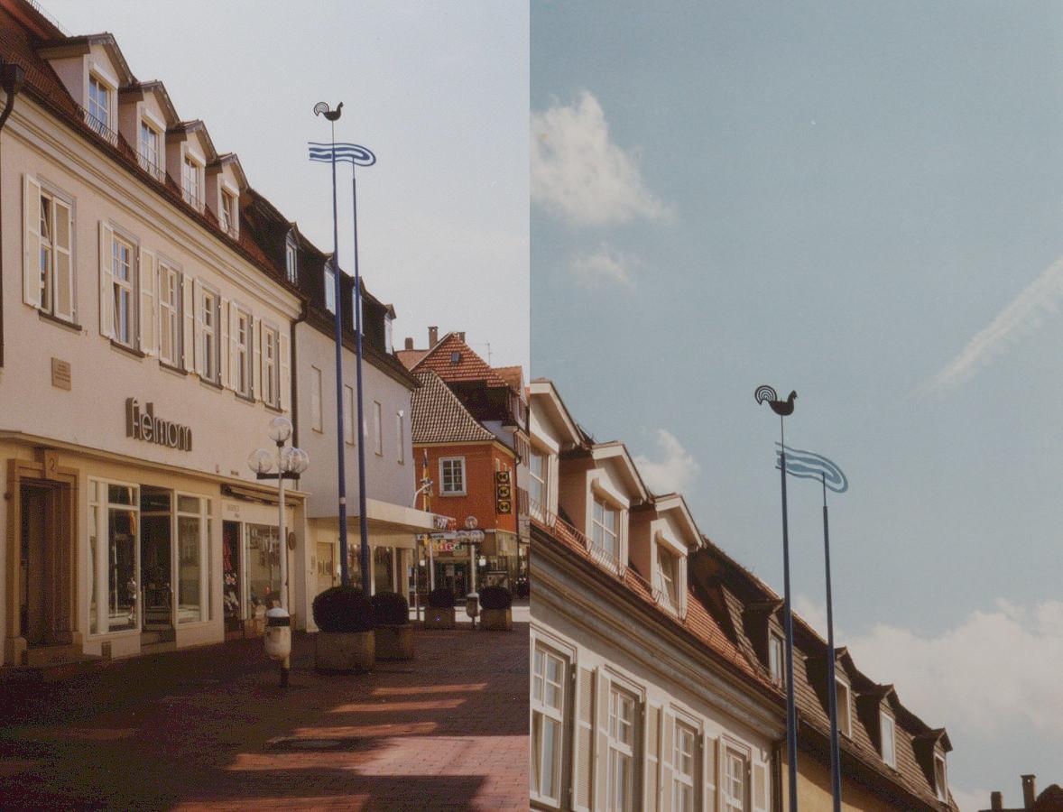 Kunstwerk "Er ists" am ursprünglichen Standort Kunstwerk "Er ists" am ursprünglichen Standort