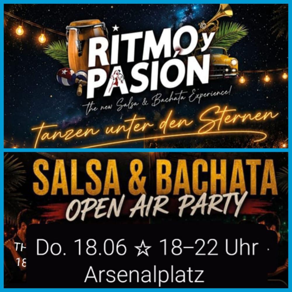 Tanz Open Air Salsa&Bachata-Ritmo y Pasión