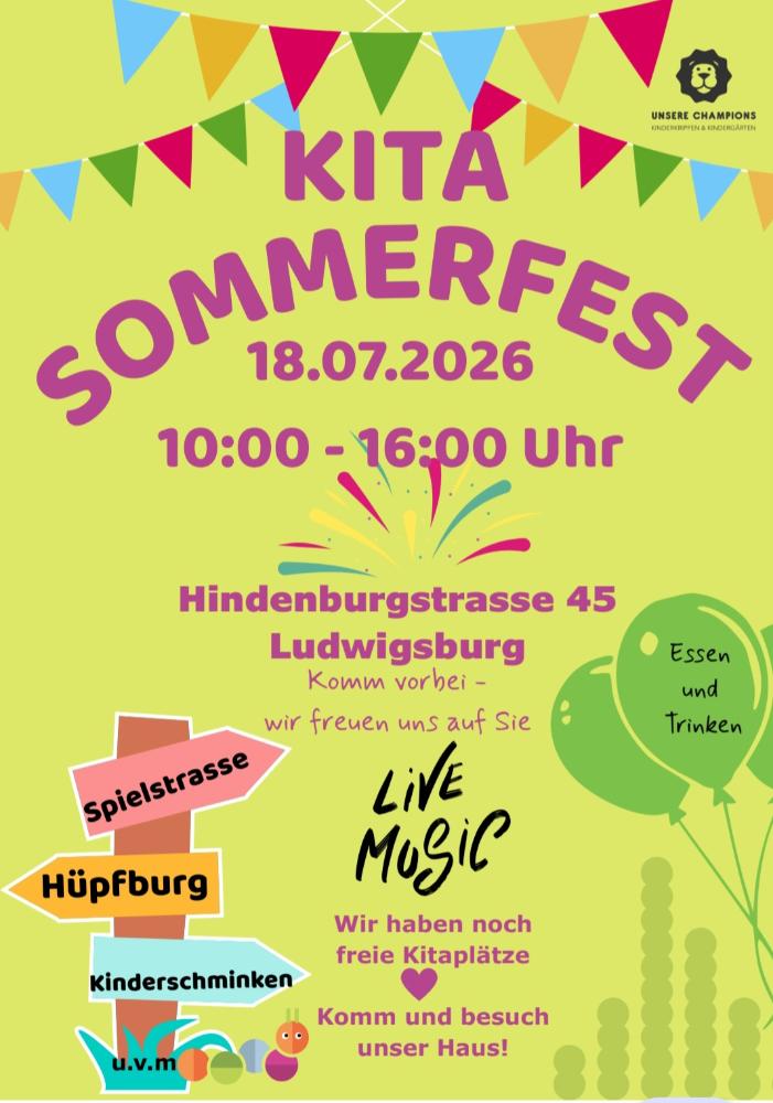 Einladung zum Sommerfest