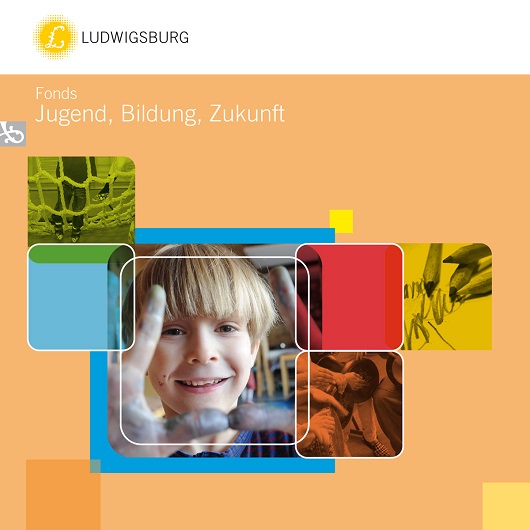 Deckblatt der Broschüre zum Fonds Jugend, Bildung, Zukunft
