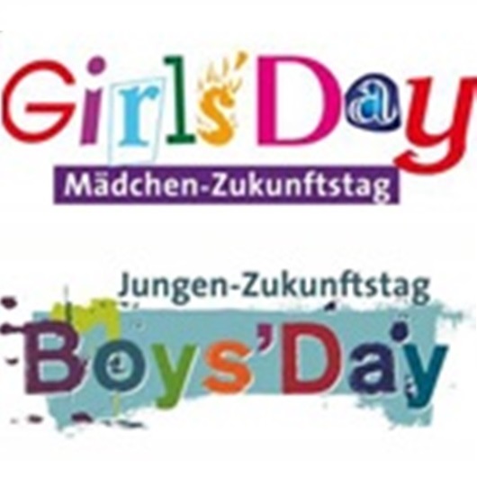 Schriftzüge Girls-Day und Boys-Day