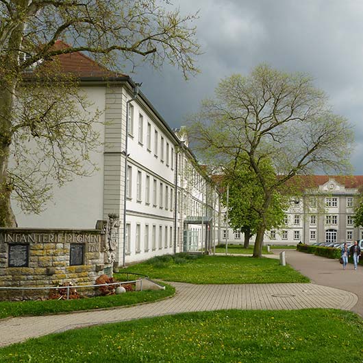 Außenansicht des Staatsarchives in Ludwigsburg