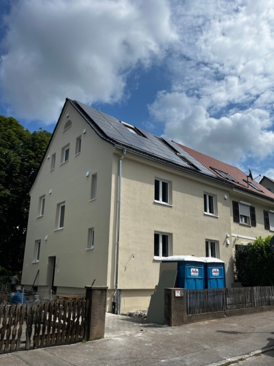 Saniertes Haus