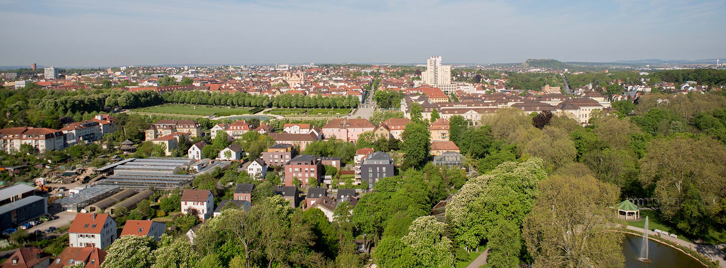 Aus der Vogelperspektive Luftbild