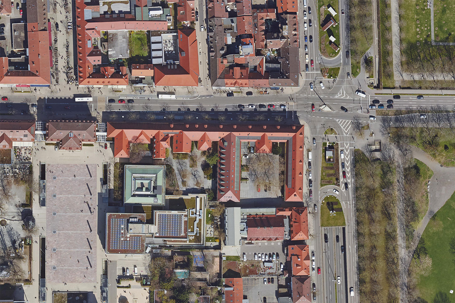 Luftbild Wilhelmstraße