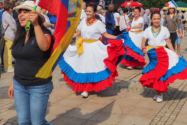 Interkulturelles Fest in Ludwigsburg mit Gästen aus Ambato, 2018