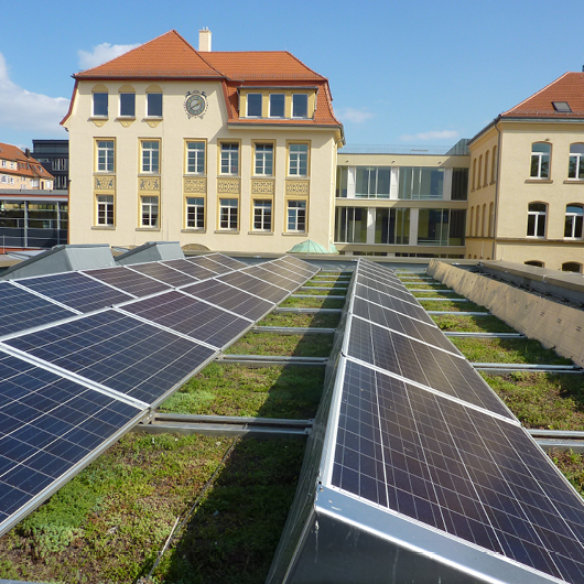 Photovoltaikanlage Schuldach