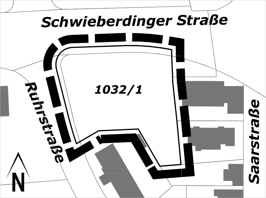 Geltungsbereich des vorhabenbezogenen Bebauungsplans