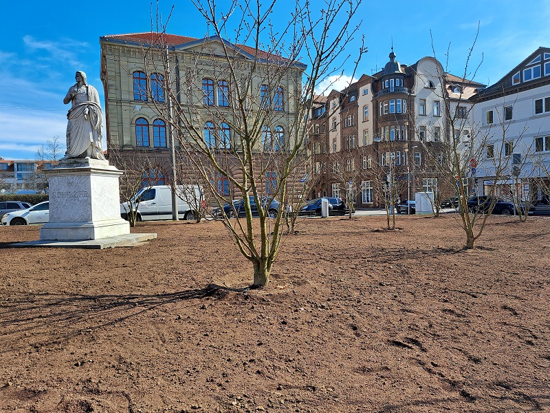 Zierkirchen auf dem Schillerplatz