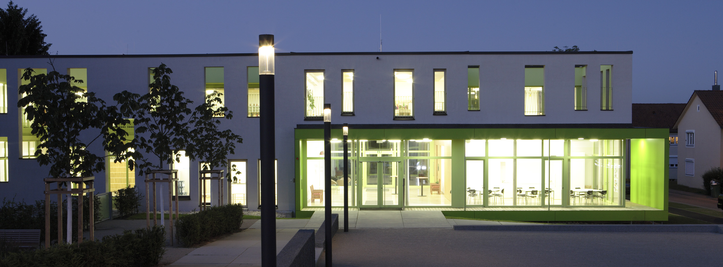 Außenansicht Mehr-Generationen-Haus Grünbühl-Sonnenberg