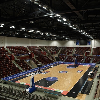 Innenansicht Arena Ludwigsburg