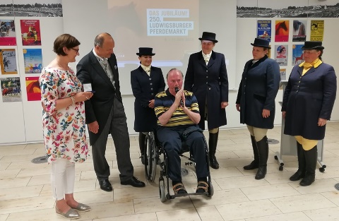Ehrenpreisverleihung Pferdemarkt 2018 Ludwigsburg - Bild 2 zweites Foto der Ehrenpreisverleihung zum Pferdemarkt 2018 Ludwigsburg
