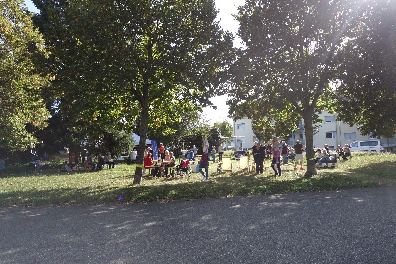 Inselfest im Schlösselfeld in der Bührerstraße 