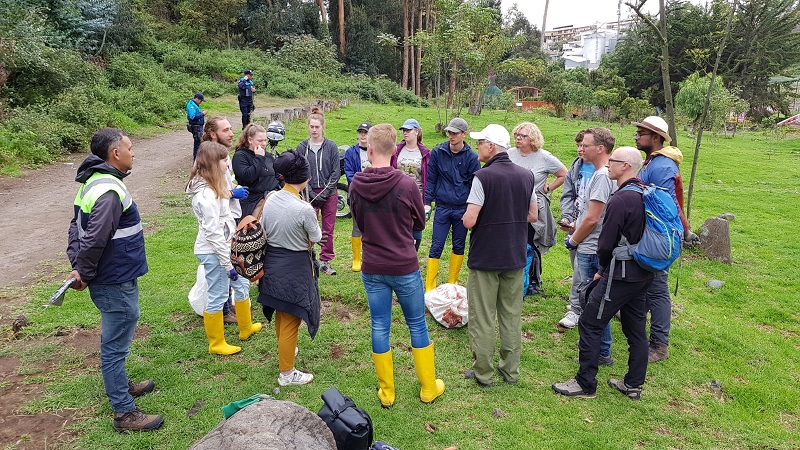 Beteiligte beim Projekt 1000 Bäume - 100 Bienenweiden
