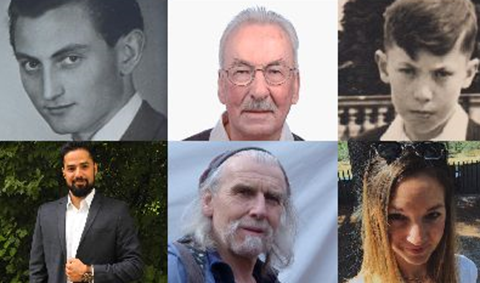 LudwigsbürgerInnen - Lebensgeschichten aus Ludwigsburg Fotocollage mit sechs Personen