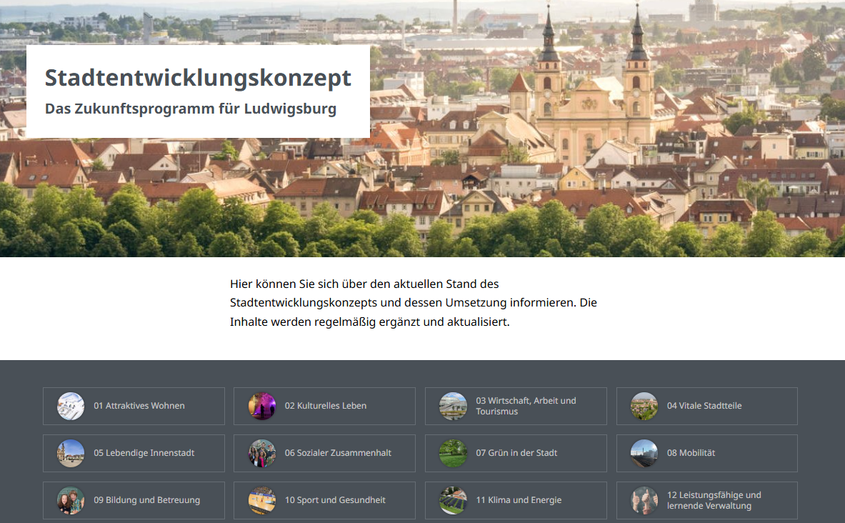 Online-Plattform für die Ziele des SEK