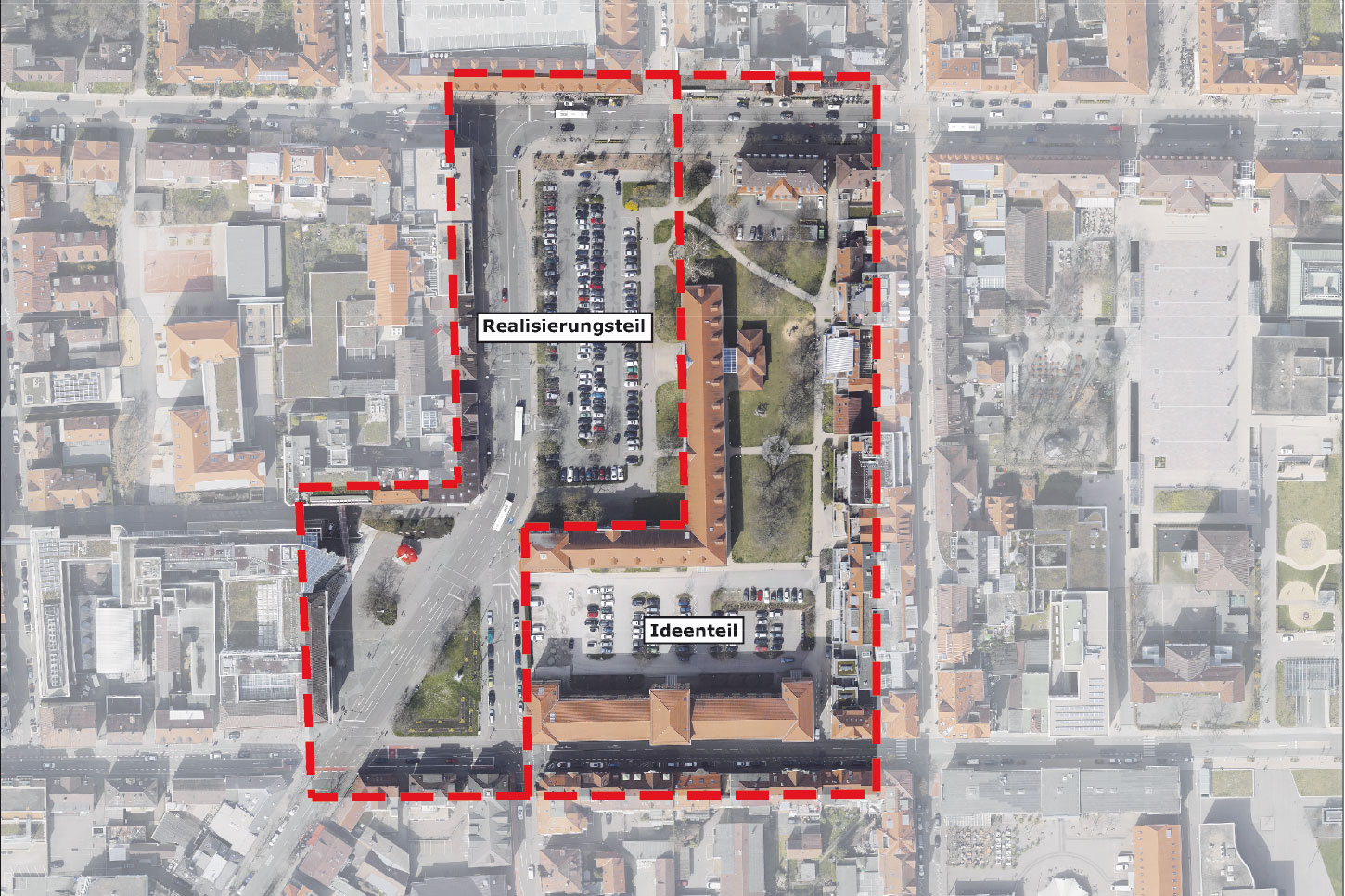 Wettbewerbsgebiet ZIEL mit Realisierungsg- und Ideenteil Wettbewerbsgebiet ZIEL mit Realisierungsg- und Ideenteil