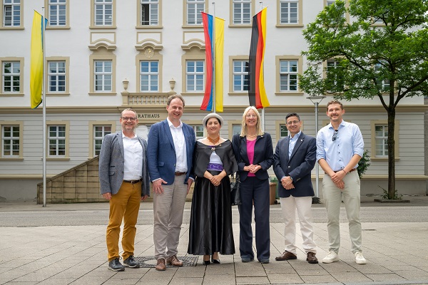 Bürgermeisterin Diana Caiza zu Besuch in Ludwigsburg, 2025
