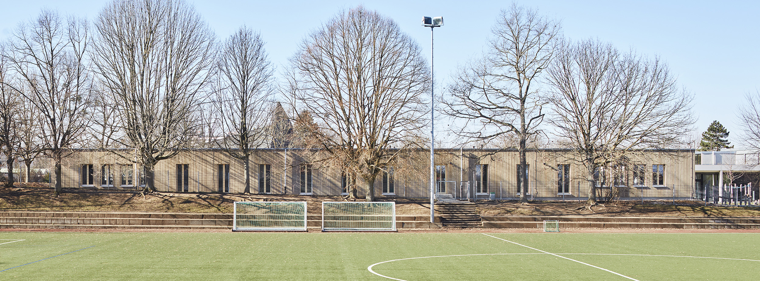 Ansicht Ost Erweiterung Schlösslesfeldschule