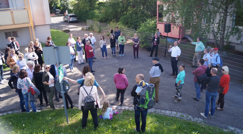 Südstadt Stadtteilspaziergang im Mai 2018