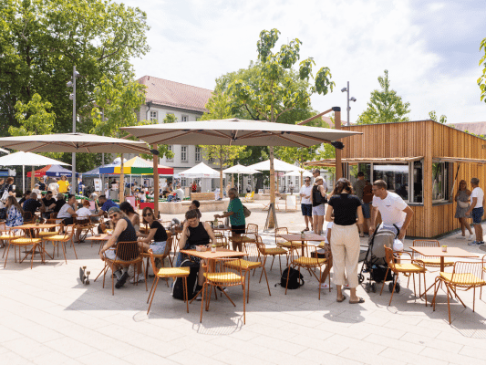 Gastronomie auf dem Arsenalplatz