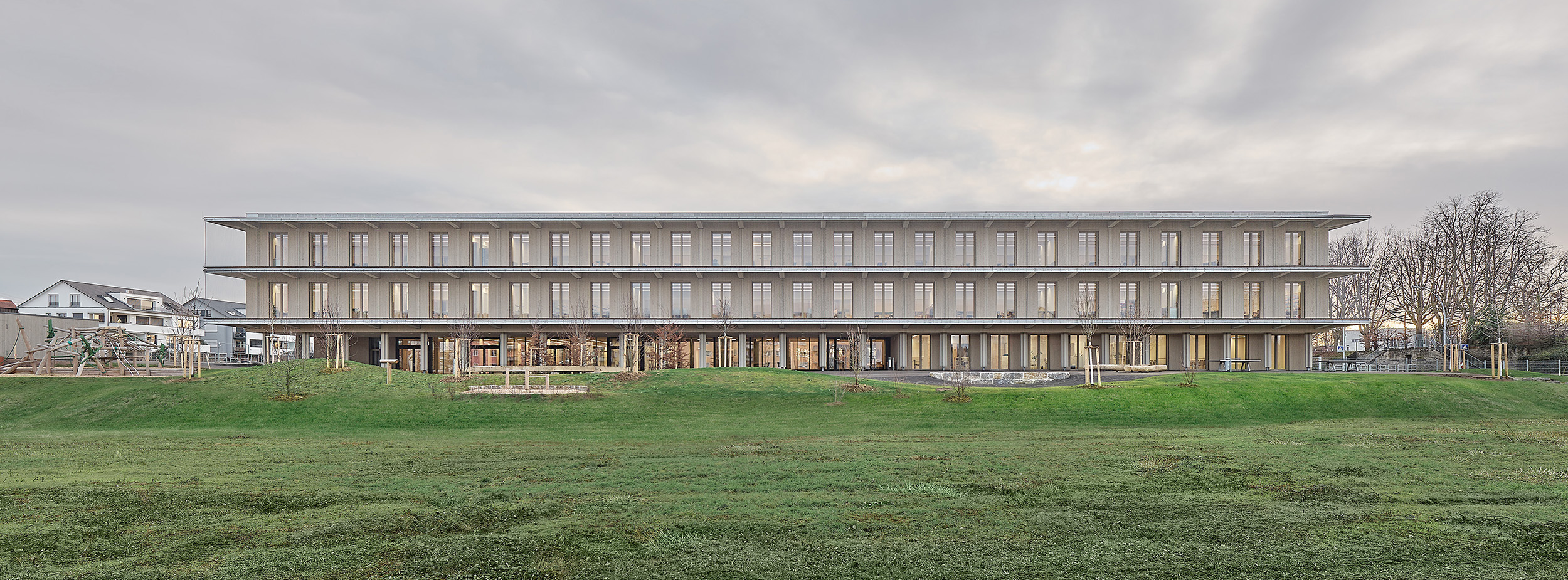 Foto Neubau Ansicht West