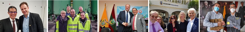 Ambato Ausgangslage Collage diverse Akteure Klimapartnerschaft