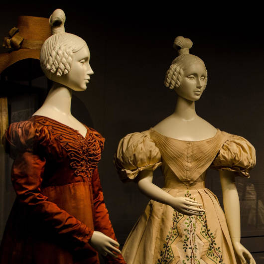 Ausstellungsstücke Modemuseum