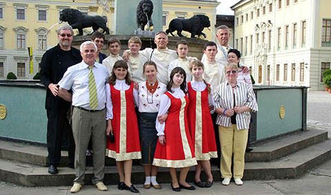 Balalaika-Ensemble aus Jewpatorija in Ludwigsburg