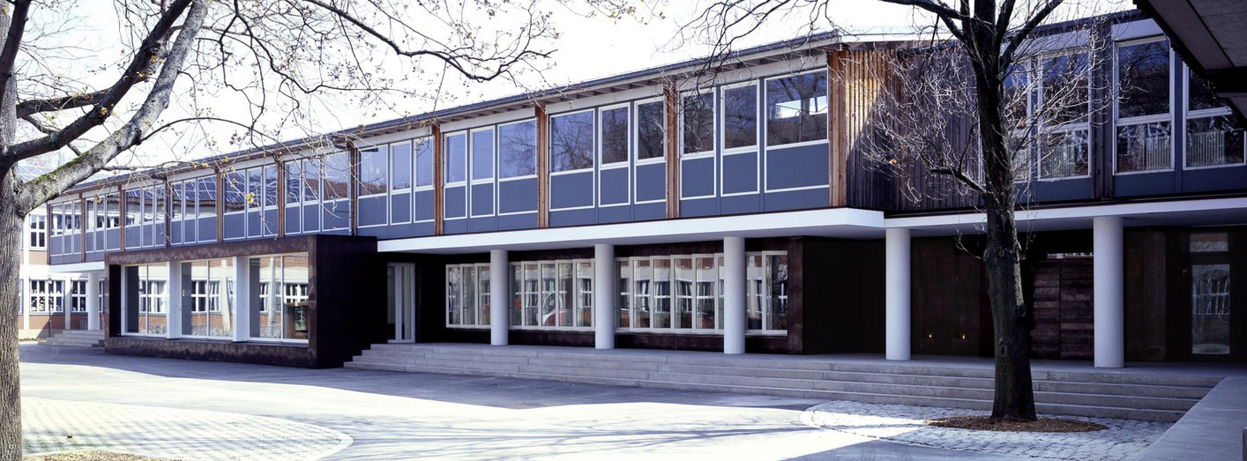 Außenansicht Justinus-Kerner-Schule, ehemals Oststadtschule