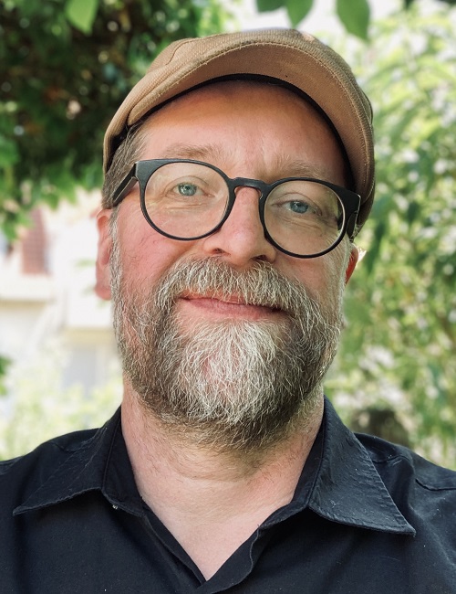 Portrait Hagen Klee, Mitglied Gemeinderat Ludwigsburg, Die Linke