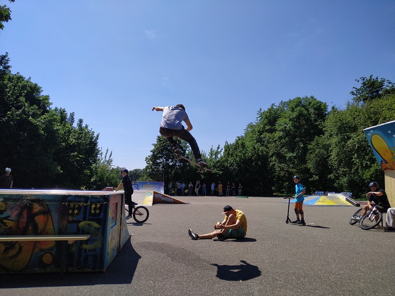 Skaterpark Ost Skaterpark Ost ist eingeweiht