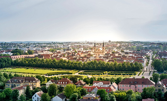 Stadtansicht von Ludwigsburg
